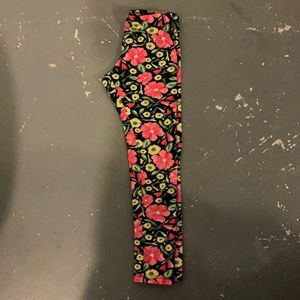 Dot dot smile floral leggings 5/6